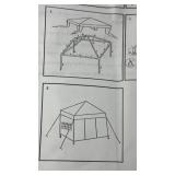 UNASSEMBLED LIGHTWEIGHT TENT