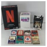 PLAYING CARDS & BOARD GAMES