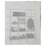 (2) UNASSEMBLED CLOTHES RACKS