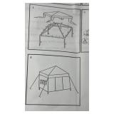 UNASSEMBLED TENT, LIGHTWEIGHT
