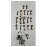ASSTD CAST IRON KEYS