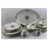 GOLDEN CROWN DAUPHINE PARTAL CHINA SET