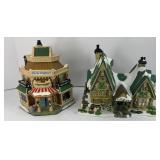 (2) CAROLE TOWN DRUG STORE & WHITE OAK LODGE