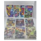 (10) MARVEL AVENGERS COMIC BOOKS