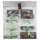 (10) READERS EYEGLASSES, +1.00