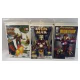 (17) MARVEL IRON MAN COMICS