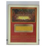 INDIANA UNIVERSITY ASSEMBLY HALL FLOOR PIECE