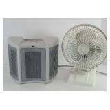 SMALL HEATER & FAN