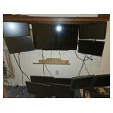 (10) MONITORS & TV
