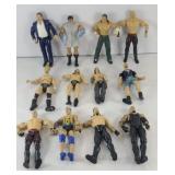 (12) WWE WRESTLER ACTION FIGURES