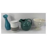 HALL PITCHER & PAMPERED CHEF EGG COOKER