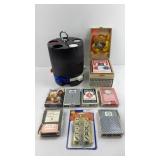 POKER CHIPS & PLAYING CARDS