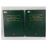 (2) COMMEMORATIVE QUARTER BOOKS