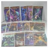 (15) TMNT ARMAGEDDON GAME COMIC BOOKS