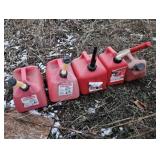 (5) GAS CANS