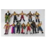 (12) WWE WRESTLER ACTION FIGURES