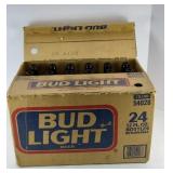 BUD LIGHT CASE W/ BOTTLES