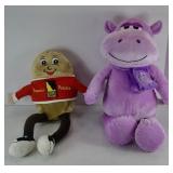 SPUD POTATO & HIPPO PLUSHIES