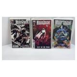 (16) MARVEL MOON KNIGHT COMIC BOOKS