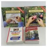 GARDENING AND TRAVEL BOOKS
