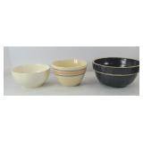 (2) SMALL CROCK BOWLS & MORE
