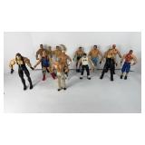 (12) WRESTLER ACTION FIGURES