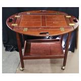 TEA CART WITH REMOVABLE TRAY