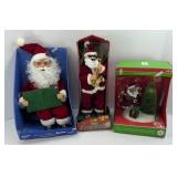 ANIMATED CHRISTMAS SANTA DECOR
