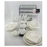 WEDDING CARD BOX & OTHER WEDDING SUPPLIES