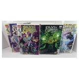 (10) MARVEL SILVER SURFER COMIC BOOKS