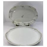 (2) THANKSGIVING DAY PLATTERS