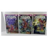 (9) DC TITANS COMIC BOOKS