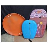 SLED AND BOOGIE BOARDS