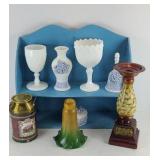 SMALL SHELF AND DECOR