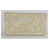 POTTERY RELIEF OF CHERUBS