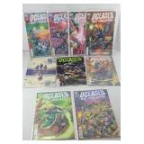 (9) DC DECEASED COMIC BOOKS
