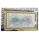 JENNIFER DREZNIN MIXED MEDIA "BEDAZZLED" ARTWORK