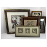 WALL ART, SEA SHELL & FLORAL