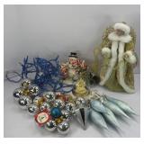 ANGEL TOPPER & CHRISTMAS ORNAMENTS