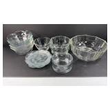 CRYSTAL BOWLS & SNACK PLATES