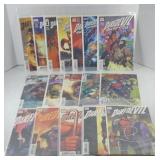 (16) MARVEL DAREDEVIL COMIC BOOKS
