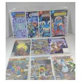(10) DC CRISIS COMIC BOOKS