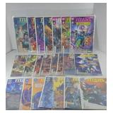 (22) DC TITANS COMIC BOOKS