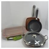 COVERED COPPER CHEF BAKEWARE, COOKWARE & MORE
