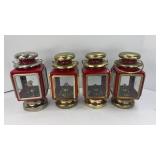 (4) CARRIAGE LANTERNS