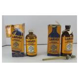 (2) VINTAGE LARVEX MOTH PROOFER