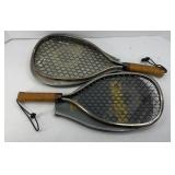 (2) SQUASH RACKETS