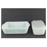 PYREX CONTAINERS. (1) LID