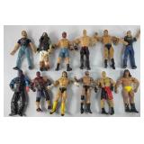 (12) WWE WRESTLER ACTION FIGURES