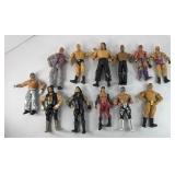 (12) WWE WRESTLER ACTION FIGURES
